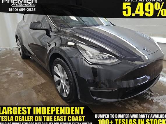 TESLA MODEL Y 2022 7SAYGDEE4NF428482 image